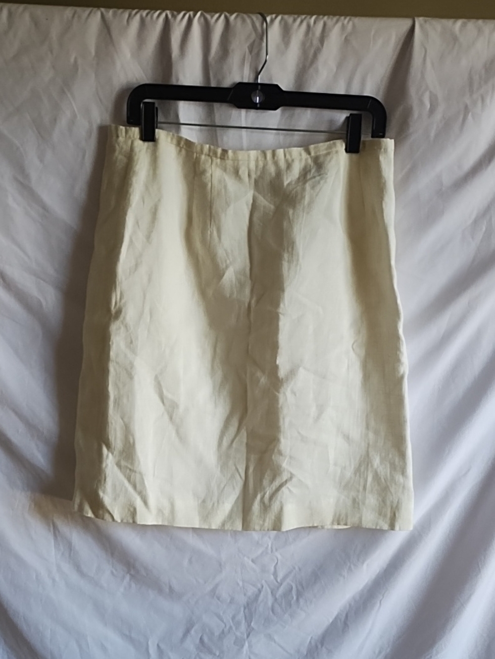 Amanda Smith Cream Pencil Skirt